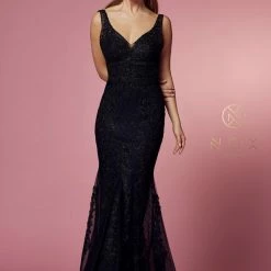 Mermaid Dresses Nox Anabel A398 Long Embellished Lace Formal Evening Gown Prom Dress Wedding Guest 39 Mermaid Dresses Nox Anabel A398 Long Embellished Lace Formal Evening Gown Prom Dress Wedding Guest