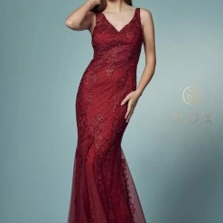 Mermaid Dresses Nox Anabel A398 Long Embellished Lace Formal Evening Gown Prom Dress Wedding Guest 33 Mermaid Dresses Nox Anabel A398 Long Embellished Lace Formal Evening Gown Prom Dress Wedding Guest
