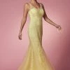 Mermaid Dresses Nox Anabel A398 Long Embellished Lace Formal Evening Gown Prom Dress Wedding Guest