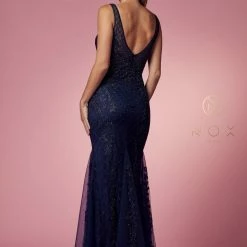 Mermaid Dresses Nox Anabel A398 Long Embellished Lace Formal Evening Gown Prom Dress Wedding Guest 53 Mermaid Dresses Nox Anabel A398 Long Embellished Lace Formal Evening Gown Prom Dress Wedding Guest