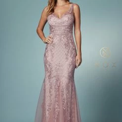 Mermaid Dresses Nox Anabel A398 Long Embellished Lace Formal Evening Gown Prom Dress Wedding Guest 37 Mermaid Dresses Nox Anabel A398 Long Embellished Lace Formal Evening Gown Prom Dress Wedding Guest