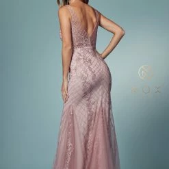 Mermaid Dresses Nox Anabel A398 Long Embellished Lace Formal Evening Gown Prom Dress Wedding Guest 40 Mermaid Dresses Nox Anabel A398 Long Embellished Lace Formal Evening Gown Prom Dress Wedding Guest