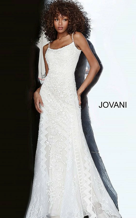 Discontinued Jovani 00862 Long Lace Fit & Flare Wedding Dress Prom Pageant Gown Evening Dress Long Sleeve Dresses 7 Discontinued Jovani 00862 Long Lace Fit & Flare Wedding Dress Prom Pageant Gown Evening Dress Long Sleeve Dresses