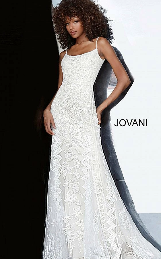 Discontinued Jovani 00862 Long Lace Fit & Flare Wedding Dress Prom Pageant Gown Evening Dress Long Sleeve Dresses 5 Discontinued Jovani 00862 Long Lace Fit & Flare Wedding Dress Prom Pageant Gown Evening Dress Long Sleeve Dresses