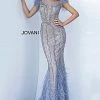 Jovani Couture 02326 Long Feather Mermaid Pageant Dress Mermaid Evening Gown Mermaid Dresses