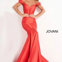 Jovani 02359 Long Off The Shoulder Mermaid Prom Dress Pageant Gown Train 9 Jovani 02359 Long Off The Shoulder Mermaid Prom Dress Pageant Gown Train