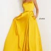 Jovani 02536 Long Ballgown Prom Pageant Gown Satin Dress Pockets