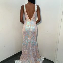 Jovani 02753 Long Fitted Sequin Mermaid Prom Dress V Neckline Pageant Dress Mermaid Dresses 16 Jovani 02753 Long Fitted Sequin Mermaid Prom Dress V Neckline Pageant Dress Mermaid Dresses