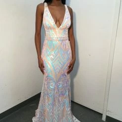 Jovani 02753 Long Fitted Sequin Mermaid Prom Dress V Neckline Pageant Dress Mermaid Dresses 15 Jovani 02753 Long Fitted Sequin Mermaid Prom Dress V Neckline Pageant Dress Mermaid Dresses