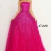JVN By Jovani Ballgown Dresses Jovani JVN02875 Glitter Ombre Strapless A Line Ballgown Prom Dress Formal Pageant
