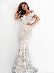 Jovani 02905 Fitted Long Lace Evening Gown Mother Of The Bride Off Shoulder 11 Jovani 02905 Fitted Long Lace Evening Gown Mother Of The Bride Off Shoulder