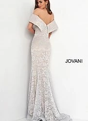 Jovani 02905 Fitted Long Lace Evening Gown Mother Of The Bride Off Shoulder 14 Jovani 02905 Fitted Long Lace Evening Gown Mother Of The Bride Off Shoulder
