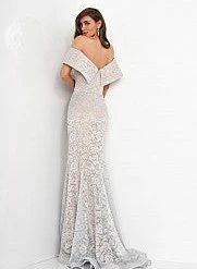 Jovani 02905 Fitted Long Lace Evening Gown Mother Of The Bride Off Shoulder 12 Jovani 02905 Fitted Long Lace Evening Gown Mother Of The Bride Off Shoulder