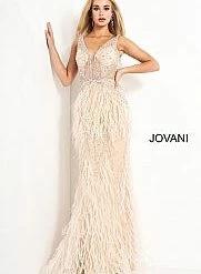 In Stock Jovani 03023 Size 00 Lilac Sheer Feather Prom Dress Plunging Neckline Pageant Gown Embellished 26 In Stock Jovani 03023 Size 00 Lilac Sheer Feather Prom Dress Plunging Neckline Pageant Gown Embellished