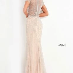 Discontinued Jovani 03201 Cap Sleeve Beaded Evening Dress Sheer Embellished Long Formal Gown 17 Discontinued Jovani 03201 Cap Sleeve Beaded Evening Dress Sheer Embellished Long Formal Gown