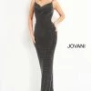 Jovani 03252 Long Fitted Cowl Neck Backless Formal Prom Dress Pageant Gown Backless Dresses