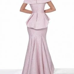 Jovani 03944 Off The Shoulder High Slit Evening Gown Mother Of The Bride Dress
