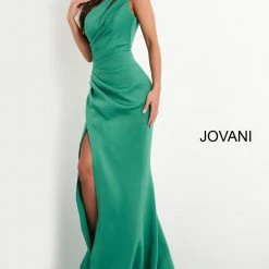 Jovani 04222 Long Train One Shoulder Evening Gown Prom Dress Cutouts Ruched 7 Jovani 04222 Long Train One Shoulder Evening Gown Prom Dress Cutouts Ruched