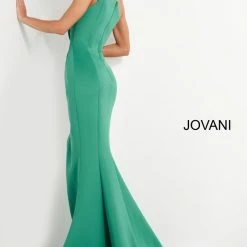 Jovani 04222 Long Train One Shoulder Evening Gown Prom Dress Cutouts Ruched 6 Jovani 04222 Long Train One Shoulder Evening Gown Prom Dress Cutouts Ruched