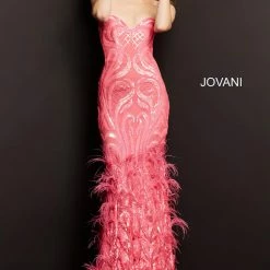 Jovani 05667 Sweetheart Neckline Feather Skirt Prom Dress Evening Gown Pageant Dress Sequin Dresses 21 Jovani 05667 Sweetheart Neckline Feather Skirt Prom Dress Evening Gown Pageant Dress Sequin Dresses