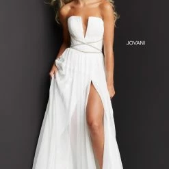 Jovani 05971 Long Straight Prom Pageant Gown