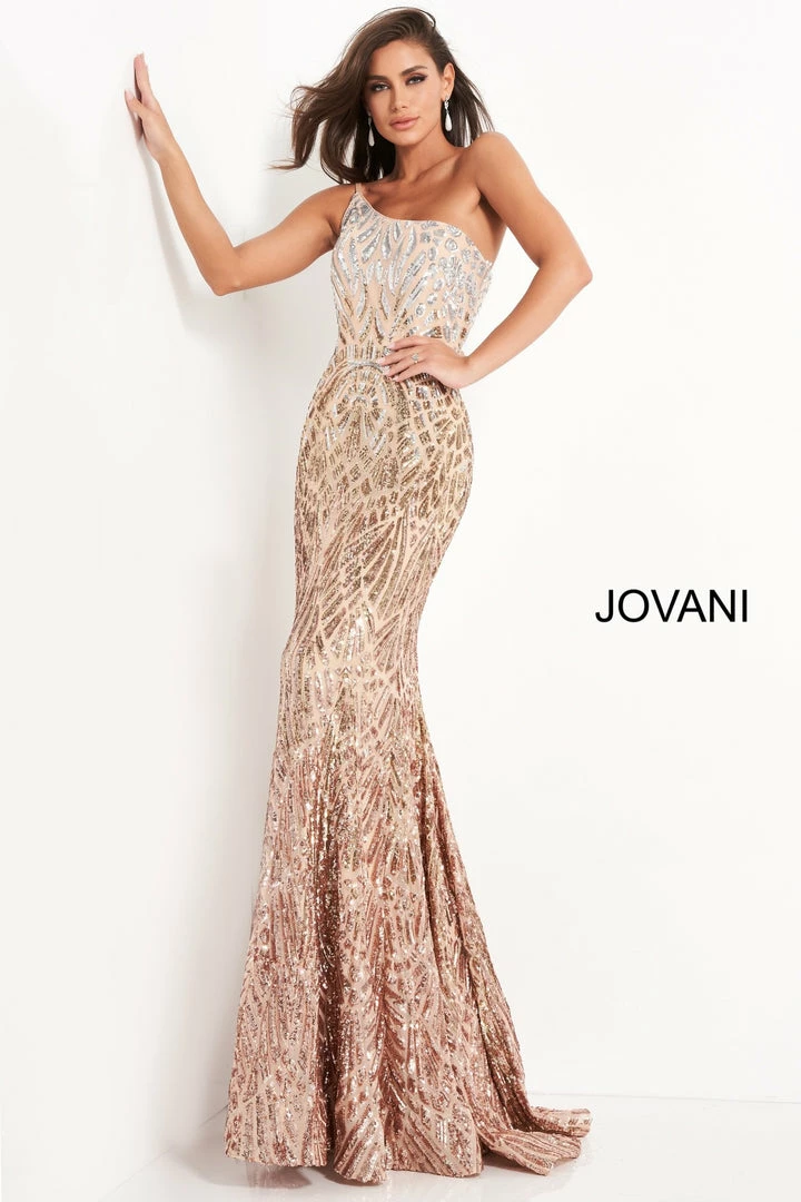 Jovani 06469 Long Fitted Sequin One Shoulder Mermaid Prom Dress Formal Gown Mermaid Dresses 3 Jovani 06469 Long Fitted Sequin One Shoulder Mermaid Prom Dress Formal Gown Mermaid Dresses
