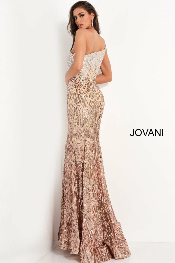 Jovani 06469 Long Fitted Sequin One Shoulder Mermaid Prom Dress Formal Gown Mermaid Dresses 5 Jovani 06469 Long Fitted Sequin One Shoulder Mermaid Prom Dress Formal Gown Mermaid Dresses