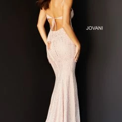 Jovani 06496 Long Straight Prom Pageant Gown