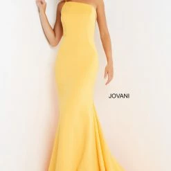 Jovani 06763 Long Mermaid One Should Prom Dress Pageant Gown