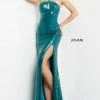 Jovani 07216 Long Straight Prom Pageant Gown Halter Dress