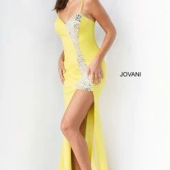 Jovani 07272 Long Straight Prom Pageant Gown