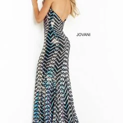 Jovani 07285 Long Straight Prom Pageant Gown