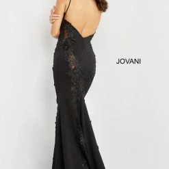 Jovani 07296 Long Straight Prom Pageant Gown