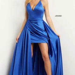 Jovani 07550 High Low Prom Pageant Gown