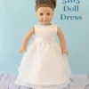 Rosebuds 5105 Doll Dress Matching Flower Girl Doll Dress For Rosebuds 5105 Girls Dress