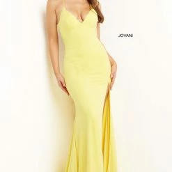 Jovani 08153 Long Straight Prom Pageant Gown