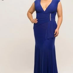 Discontinued Johnathan Kayne For Sydneys Closet JK 2004 Plus Size Prom Dress
