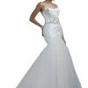 In Stock Impression Bridal 10004 Size 10 Wedding Dress Bridal Gown Mermaid Fit & Flare