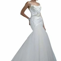 In Stock Impression Bridal 10004 Size 10 Wedding Dress Bridal Gown Mermaid Fit & Flare