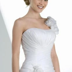In Stock Ballgown Dresses Impression Bridal Gown 10068 Size 28 Ivory Wedding Dress Ballgown One Shoulder