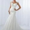 In Stock Mermaid Dresses Impression Bridal Gown 10095 Size 2 Ivory Mermaid Dress Lace