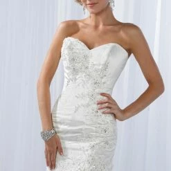 In Stock Mermaid Dresses Impression Bridal Gown 10095 Size 2 Ivory Mermaid Dress Lace