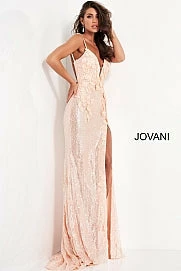 In Stock Jovani 1012 Size 4 Hot Pink Prom Dress Long Sequin Floral Appliques Pageant Gown Slit Backless Backless Dresses 21 In Stock Jovani 1012 Size 4 Hot Pink Prom Dress Long Sequin Floral Appliques Pageant Gown Slit Backless Backless Dresses
