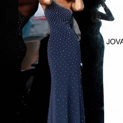 Corset Dresses Jovani 1170 Long Fitted Embellished Jersey Prom Dress Lace Up Cutout One Shoulder 7 Corset Dresses Jovani 1170 Long Fitted Embellished Jersey Prom Dress Lace Up Cutout One Shoulder