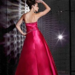 In Stock Ballgown Dresses Studio 17 12245 Size 18 Fuchsia A Line Ballgown Strapless Formal Prom Dress