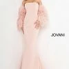 Mermaid Dresses Jovani 1226 Long Fitted Formal Evening Gown Fur Sleeves White Dress Wedding 2 Mermaid Dresses Jovani 1226 Long Fitted Formal Evening Gown Fur Sleeves White Dress Wedding