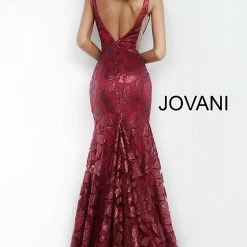 Mermaid Dresses Jovani 1237 Plunging Neckline Sleeveless Mermaid Sequin Prom Dress 12 Mermaid Dresses Jovani 1237 Plunging Neckline Sleeveless Mermaid Sequin Prom Dress