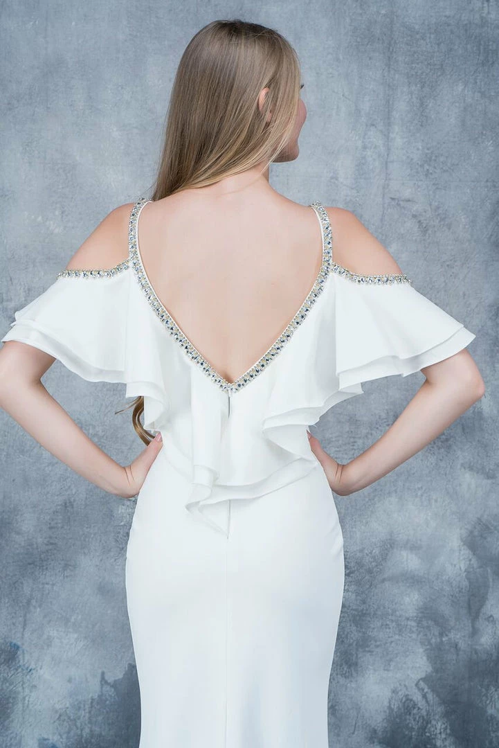 In Stock Nina Canacci 1375 Cold Shoulder Prom Dress Royal Size 2 Off The Shoulder Gown 7 In Stock Nina Canacci 1375 Cold Shoulder Prom Dress Royal Size 2 Off The Shoulder Gown