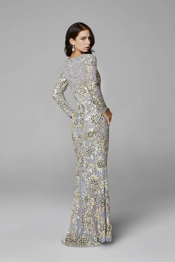 Primavera Couture 1401 Long Sleeve Sequin High Neck Formal Evening Dress 28 Primavera Couture 1401 Long Sleeve Sequin High Neck Formal Evening Dress