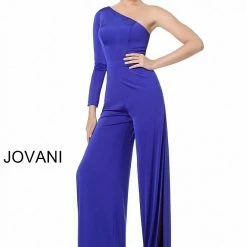 Discontinued Jovani 1430 Hot Pink And Royal Sizes 00-24